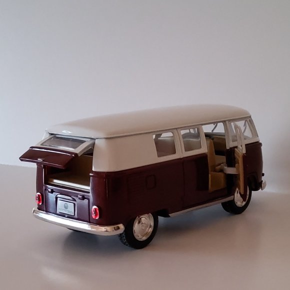 🆕 1962 VVW Classic" Bus - TOY with "Pull Back" Action - Picture 3 of 5